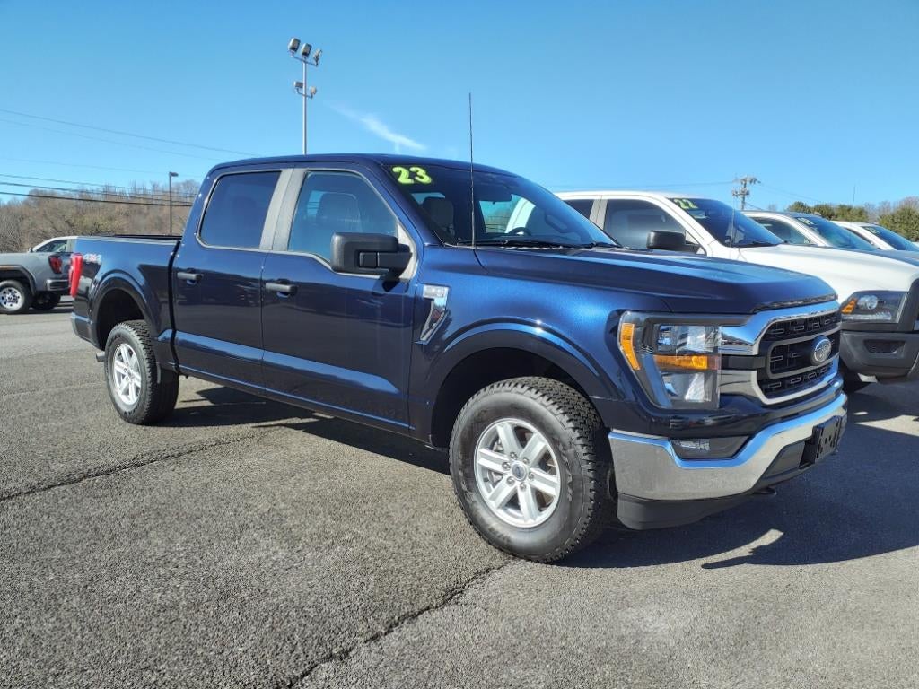 2023 Ford F-150 XL in Blue — front three-quarter view