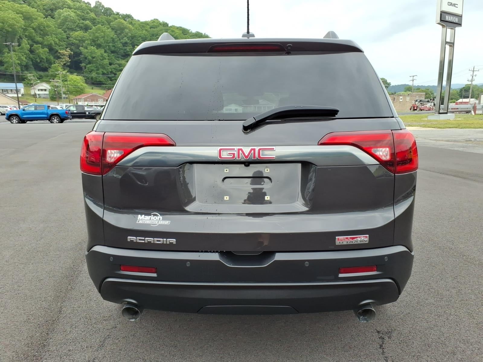 2017 GMC Acadia — interior view