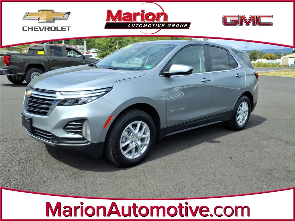 2024 Chevrolet Equinox LT in Sterling Gray Metallic — front three-quarter view