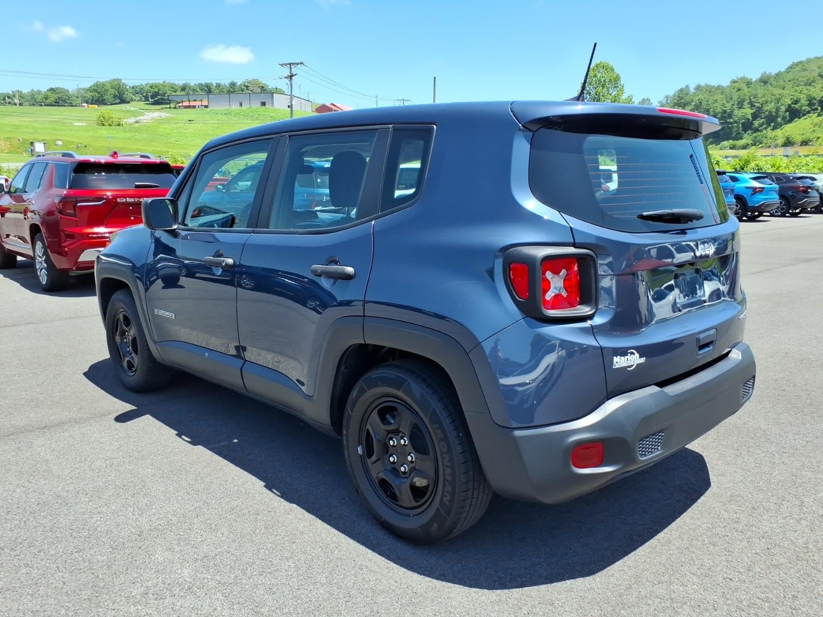 2021 Jeep Renegade — rear three-quarter view